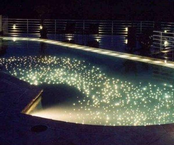 光纖游泳池燈