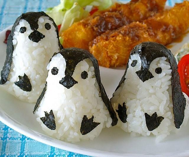 企鵝米飯模具