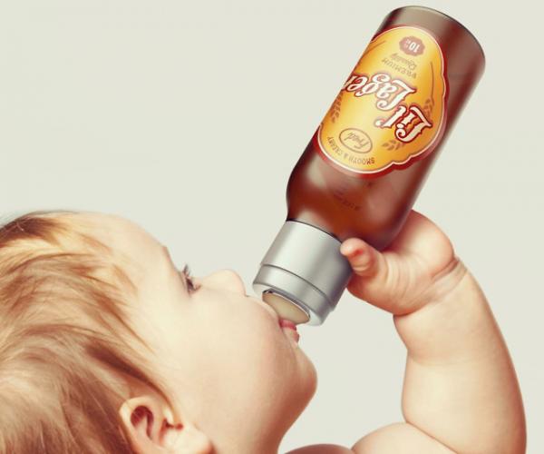瓶嬰兒啤酒樽奶瓶