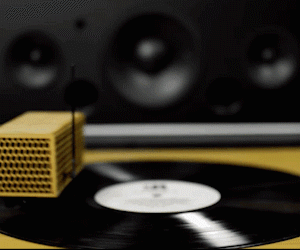 世界上最小的黑膠唱片播放器