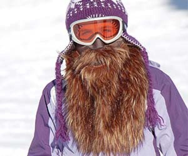 鬍子滑雪面具